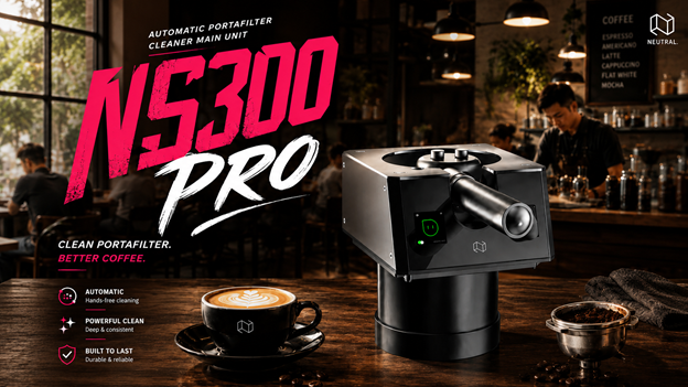 NS300Pro Automatic Portafilter Cleaner for Cafés