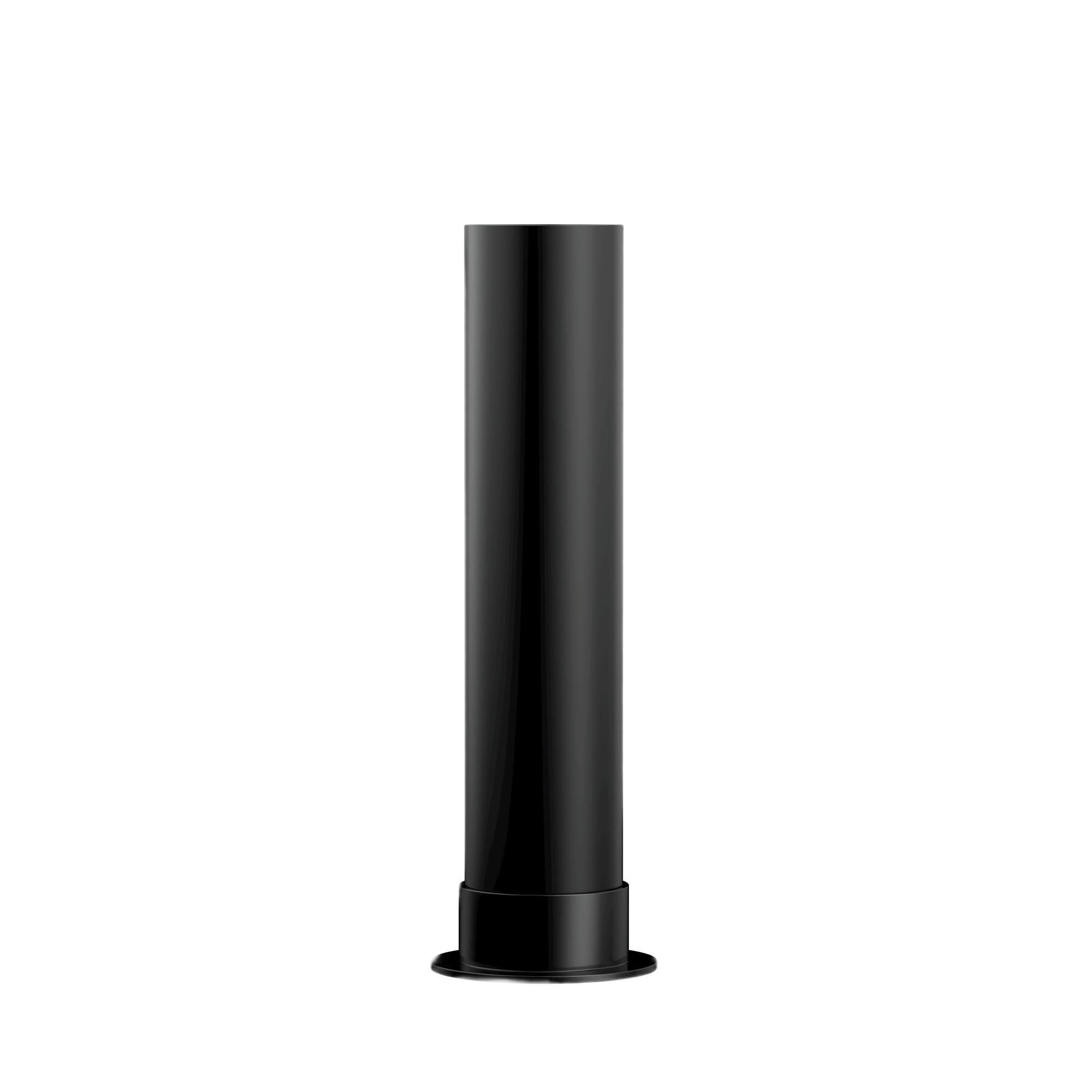 Standing coffee grounds bin