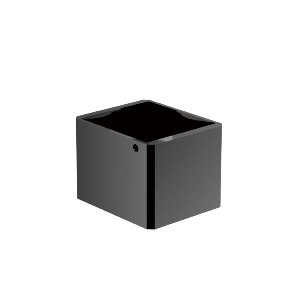 Countertop coffee grounds bucket