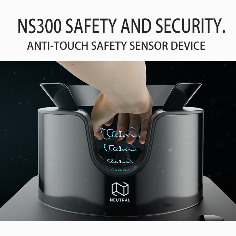 NS300Pro automatic portafilter cleaner safety and Security