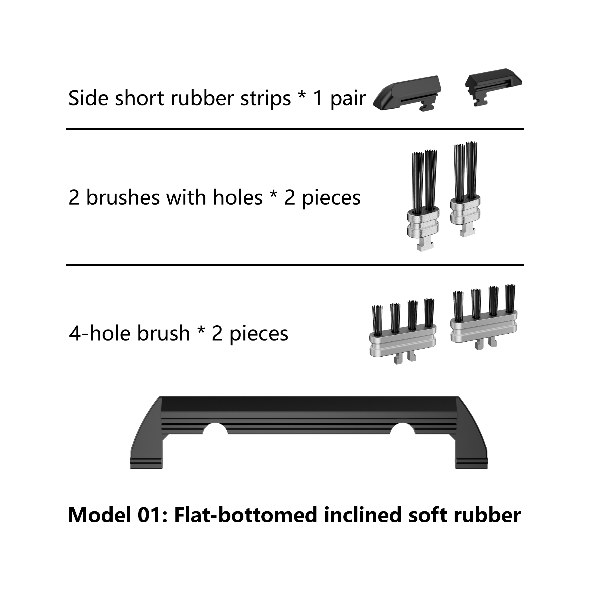 A black informational graphic with the text 'Three installation methods' and 'Schematic diagram,' showing three product installation views: countertop installation, embedded installation, and vertical installation.